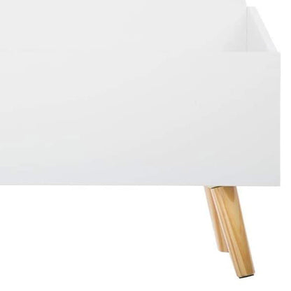 Wellhome Baúl Infantil Nube Blanco, Ideal Para Juguetes, 58x28x45,5cm_4