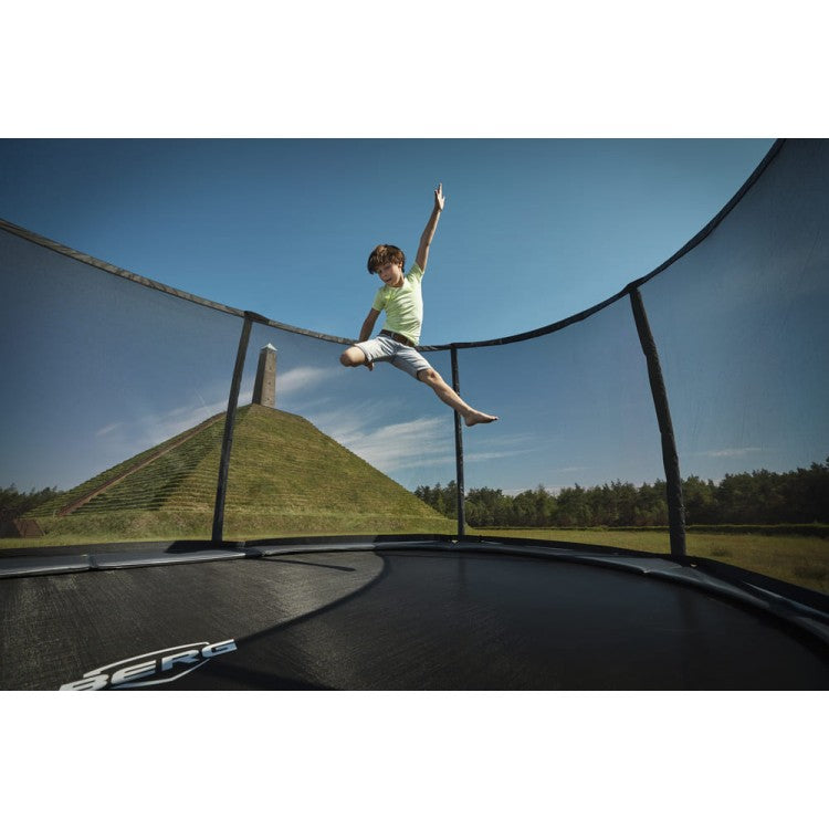 Cama Elastica Berg Elite 430 + Red Deluxe Levels Game Safety Net Deluxe Xl._1