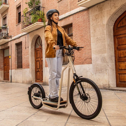 Bicinete Urban Homologado. 1000 W, Autonomía Hasta 50 Km, Ruedas De 20 Y 26'', Doble Sistema De Frenado, Batería De 48v Y 12.5 Ah, Base Xl De Madera_2