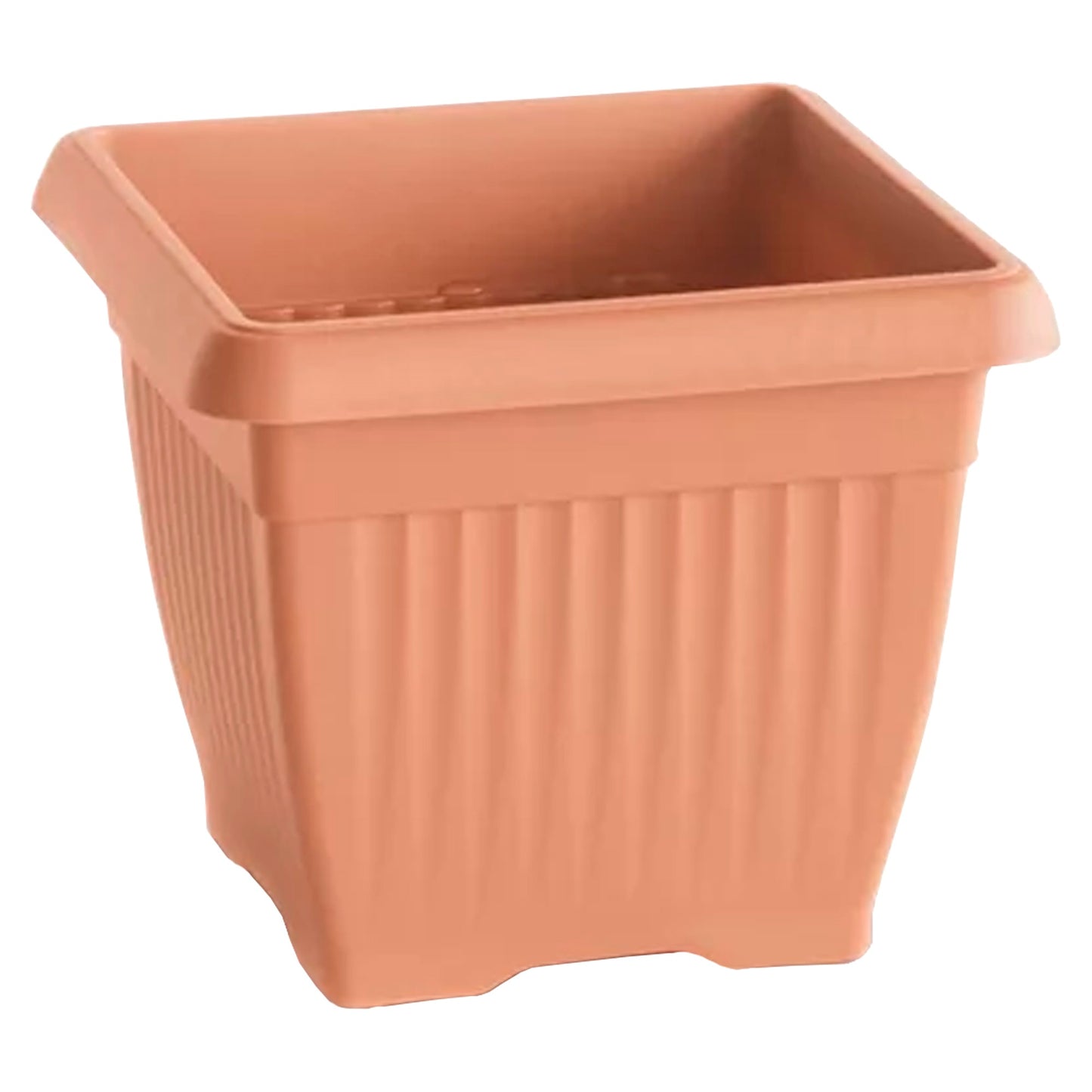 Maceta Terra 25,2l., Dimensiones (mm) 370x370x300, Color Terracota