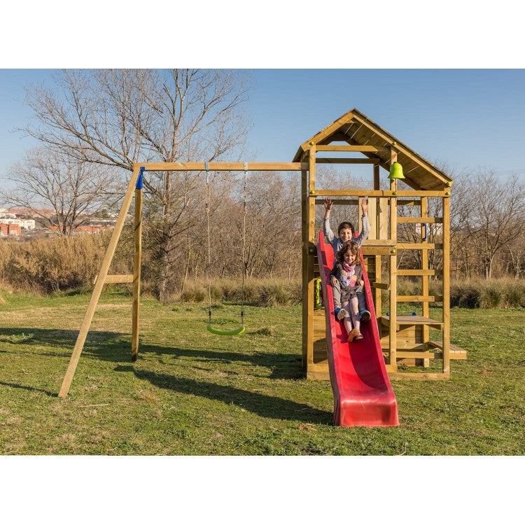 Parque Infantil Masgames Teide Xl Con Columpio Doble._1