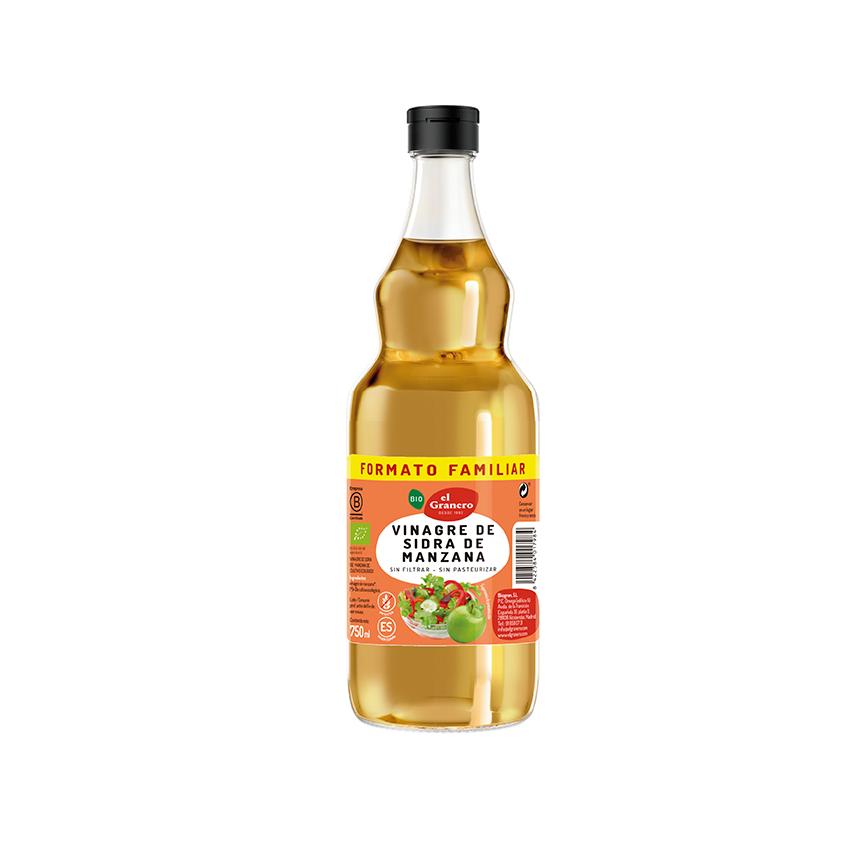 Vinagre de Sidra de Maçã Biológica El Granero 750 ml