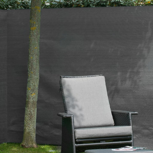 Nature Malla De Ocultación De Jardín Pe Gris Antracita 1,5x5 M / Vetonek_0
