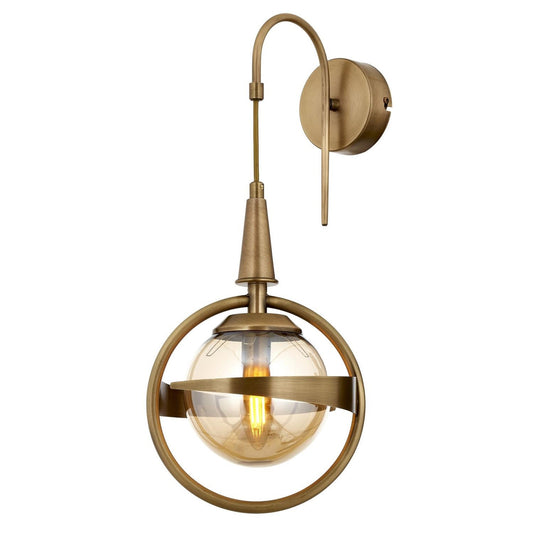 Aplique De Pared, Metal , Vintage, 50x25x25, Casquillo 1 X E 14 Max 40 W_0