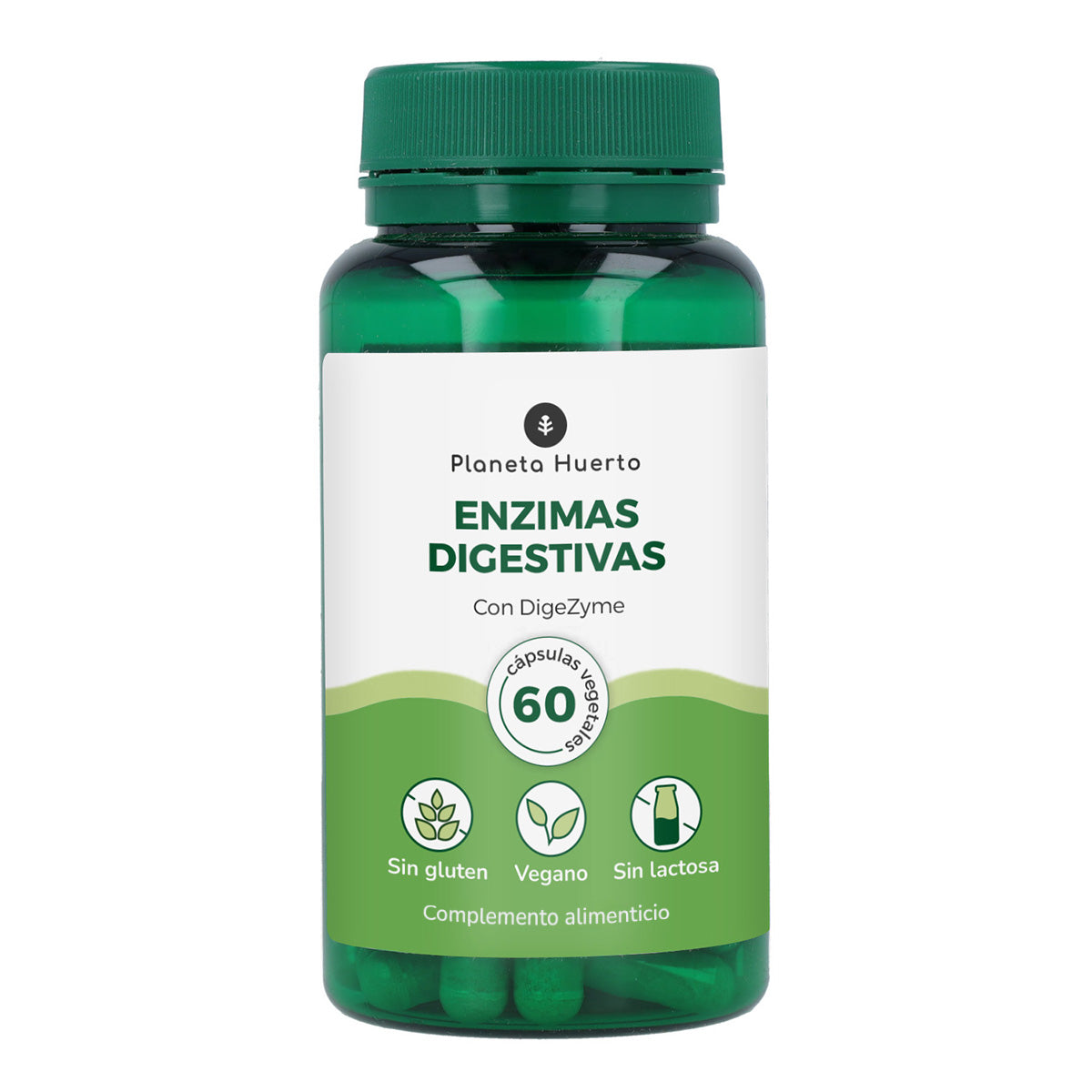 Planeta Huerto Enzimas Digestivas 60 Cápsulas