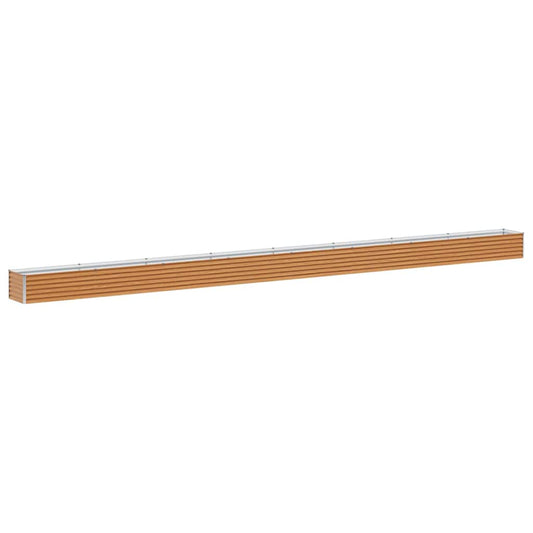 Arriate Elevado Marrón Claro 775 X 50 X 36 Cm Acero Galvanizado_0