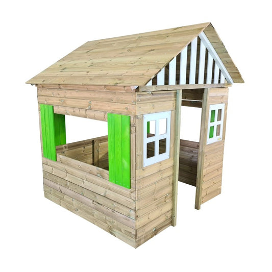Casita De Madera Masgames Lollipop Xxl Horeca Verde._0