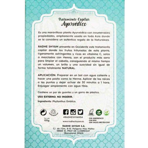 Champô Ayurvédico Amla Rhade Shyam