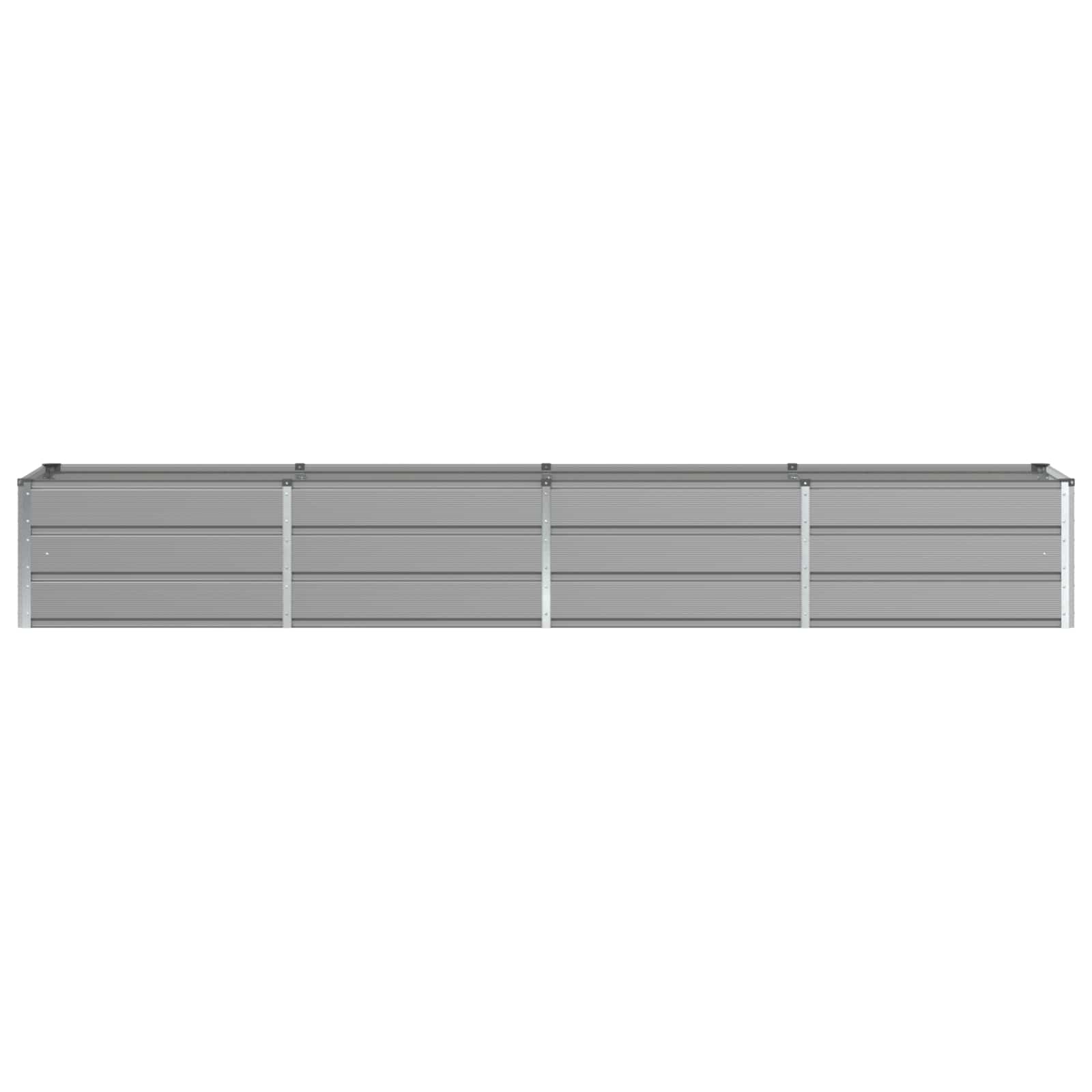 Jardinera Gris Claro 320 X 80 X 45 Cm Acero_3