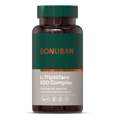 Bonusan L-Triptofano 500 mg mais 60 cápsulas