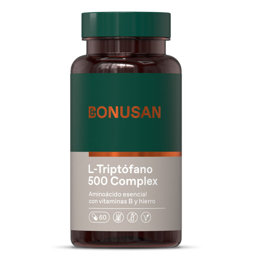 Bonusan L-Triptofano 500 mg mais 60 cápsulas