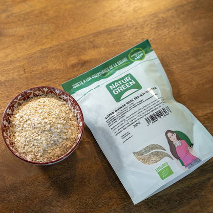 Flocos de Quinoa Orgânica Real Sem Glúten NaturGreen 200 g
