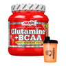 Glutamine + Bcaa 300 Gr + ¡shaker Fitnesszone De Regalo! Naranja