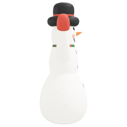 Vidaxl Muñeco De Nieve Inflable De Navidad Con Led 805 Cm_3
