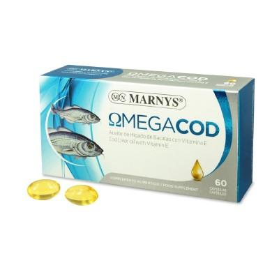 Óleo de Fígado de Bacalhau Marnys 60 Cápsulas