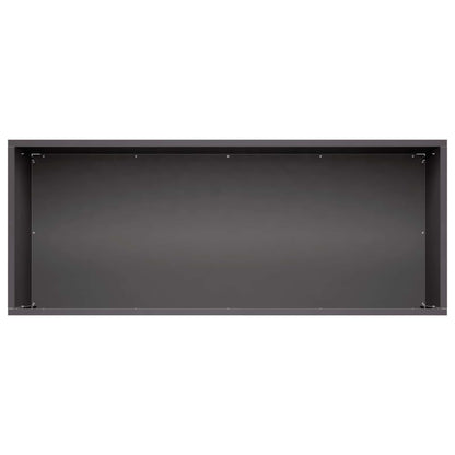 Macetero De Jardín 2 Uds. Negro 80 X 40 X 40 Cm_4