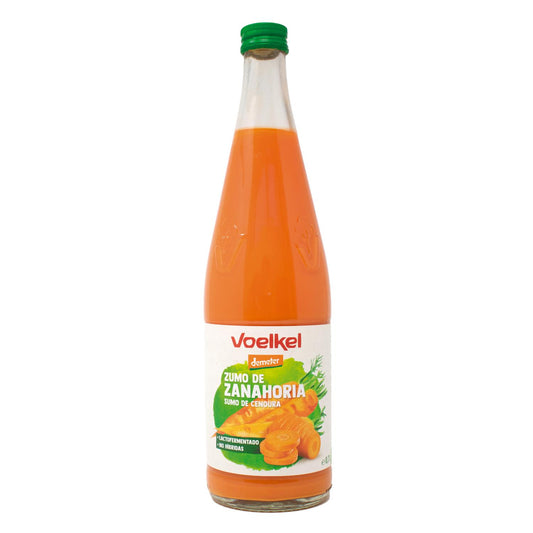 Sumo de cenoura lactofermentado Voelkel 700ml