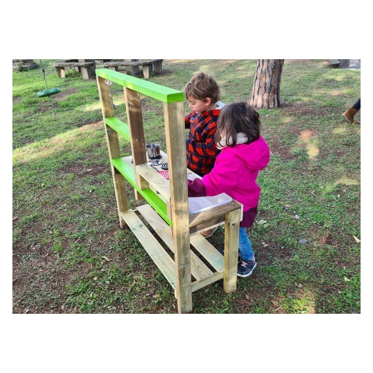 Cocinita Infantil De Madera Para Exterior Masgames Spicy._1