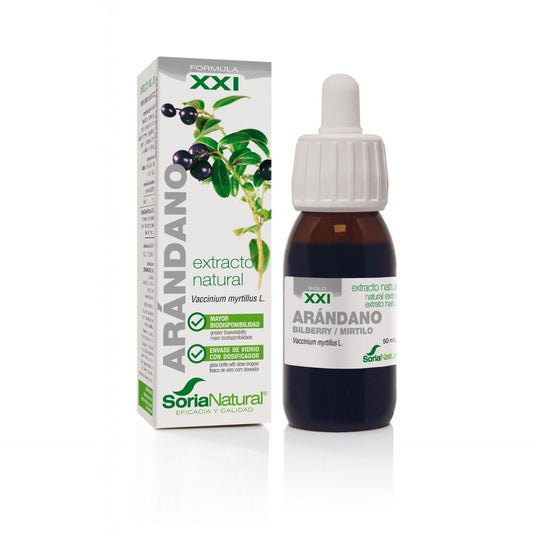 Extrato Natural de Mirtilo Soria, 50 ml