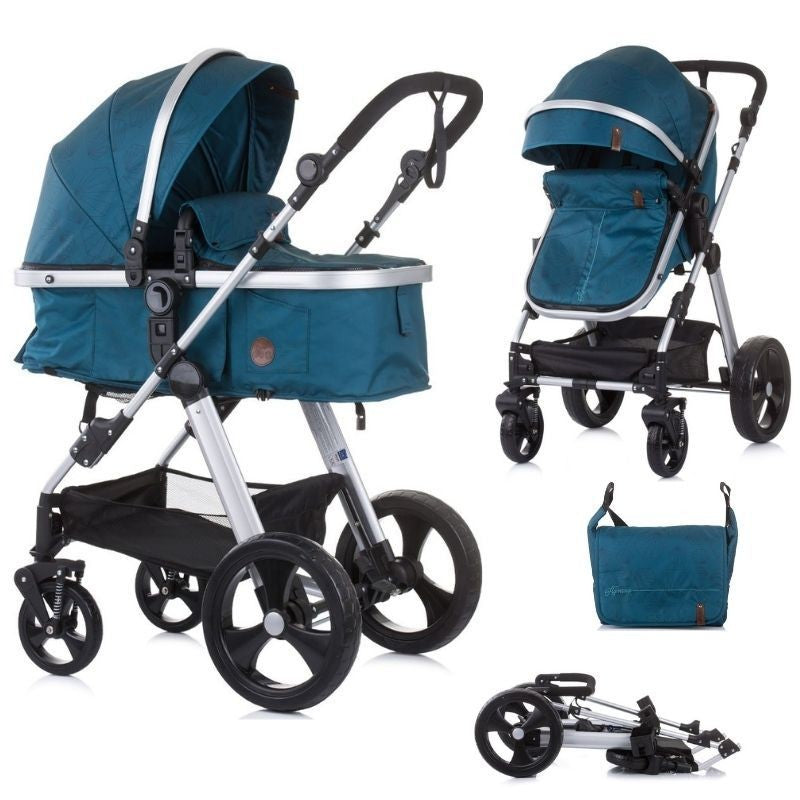 Carrito De Bebé Havana Dúo Convertible Hasta 22 Kg Con Bolso Y Mosquitera Atlantic_0