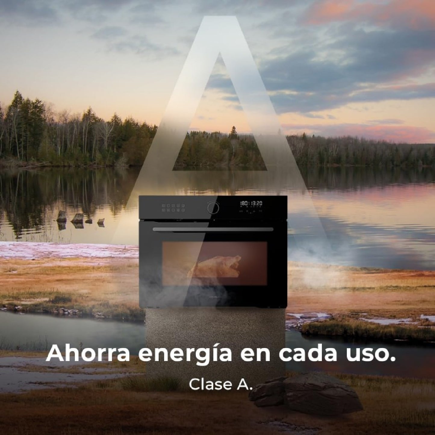 Cecotec Horno Multifunción Air Fryer Bolero Hexa Af314500 Glass Black A_3