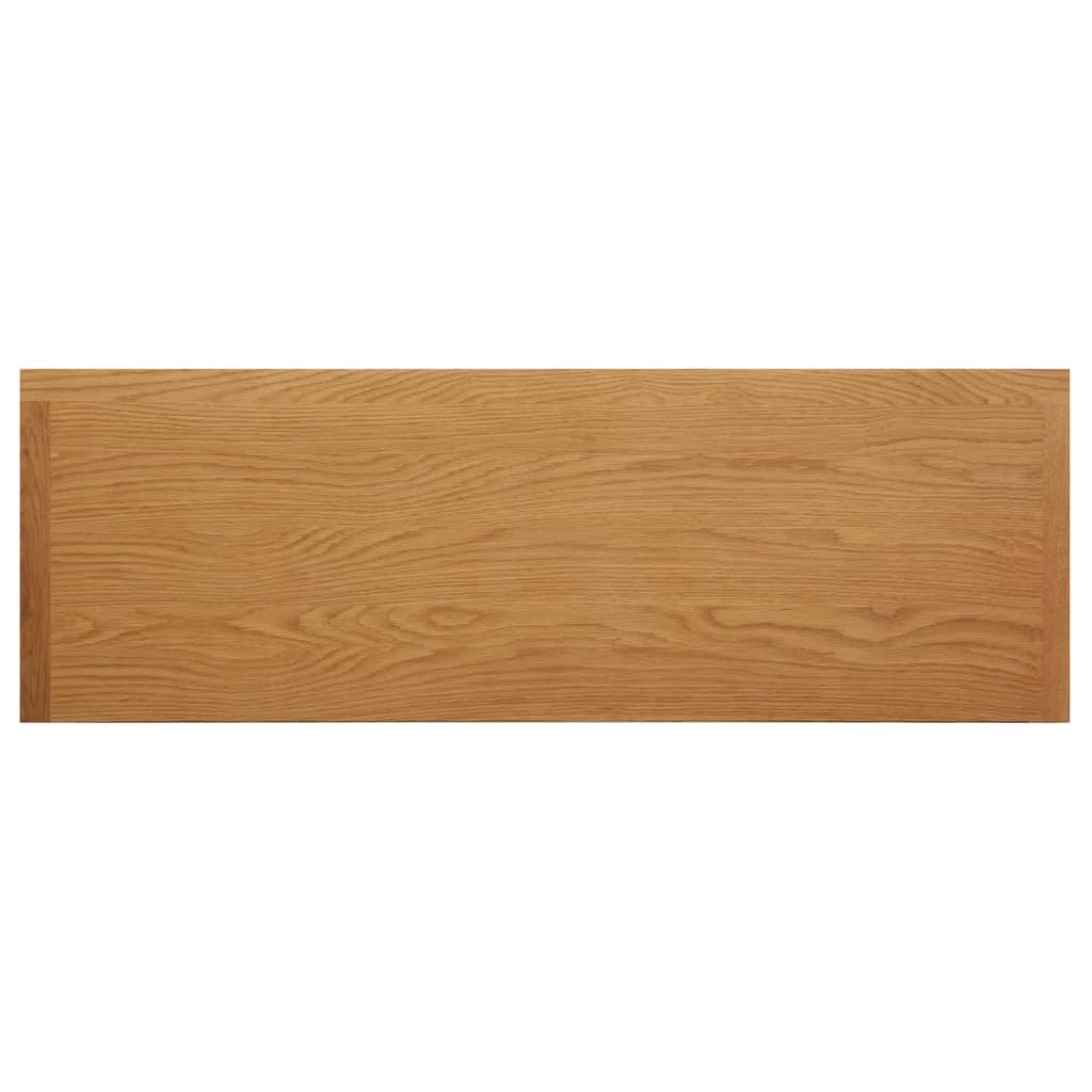 Tocador Madera Maciza De Roble 110x40x75 Cm_4