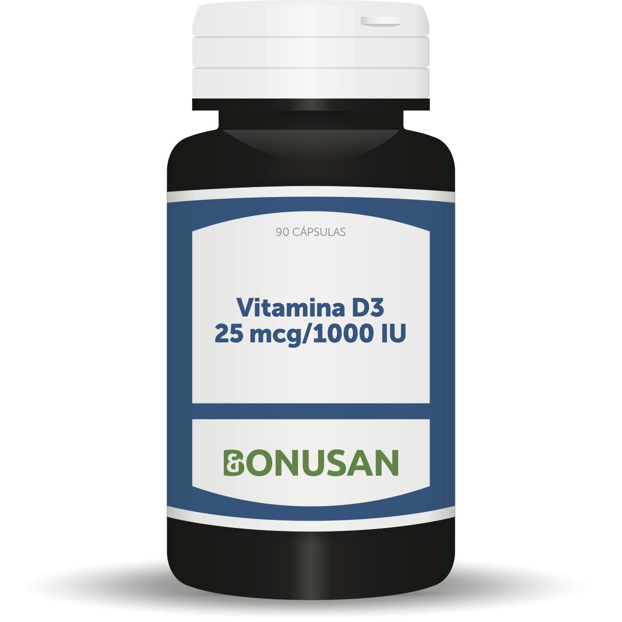 Vitamina D3 25 Bonusan 90 pérolas