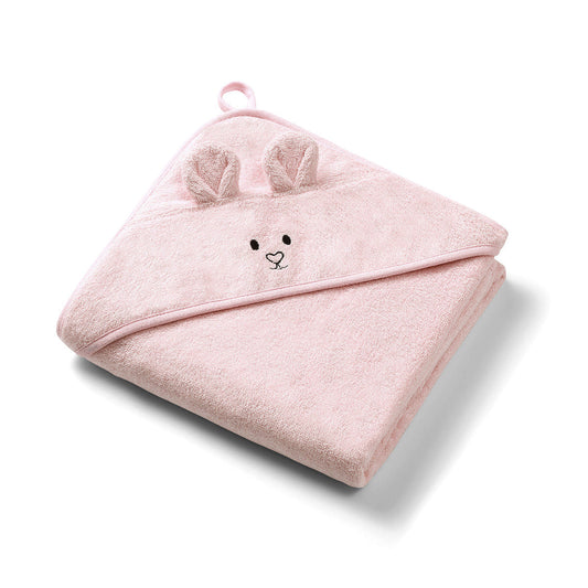 Capa De Baño Bamboo Xl Para Bebés Conejito Rose_0