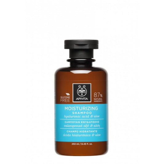 Champô Hidratante Apivita Ácido Hialurónico e Aloé Vera 250 ml