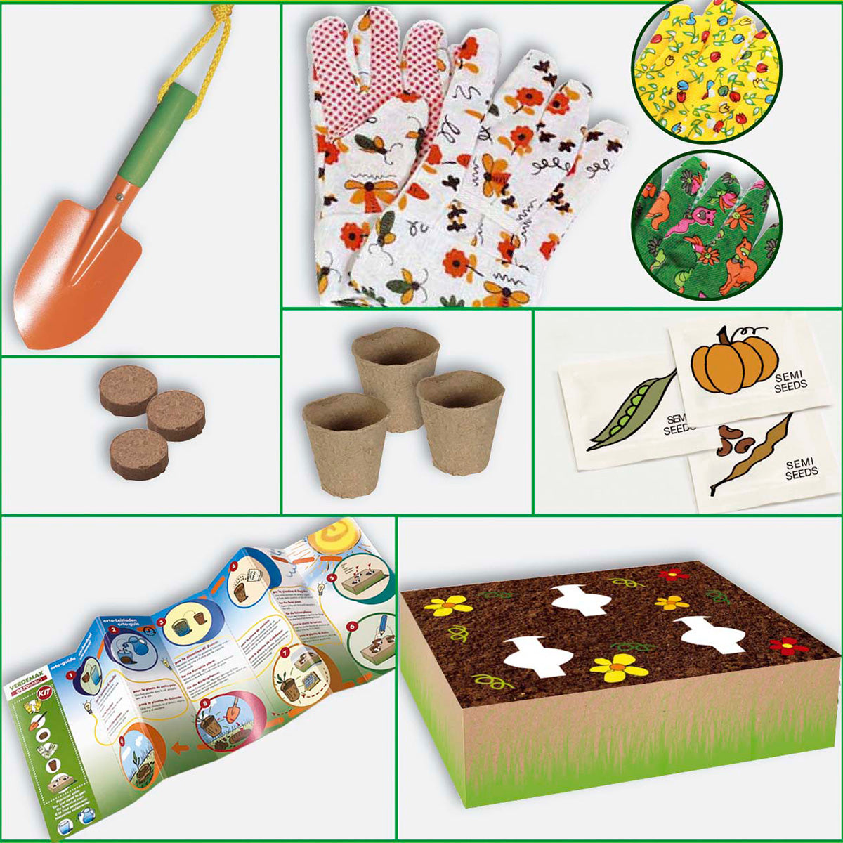 Kit de cultivo infantil Verdemax