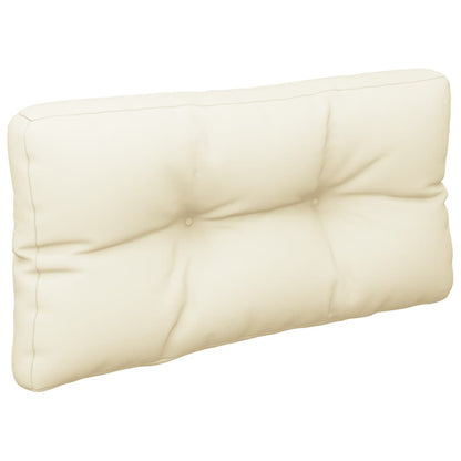 Vidaxl Cojín Para Sofá De Palets Tela Crema 70x40x12 Cm_0