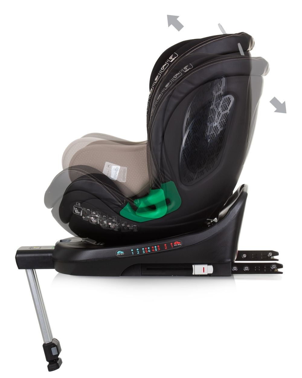 Silla De Coche Maximus 360 I-size 40-150 Cm Macadamia_3