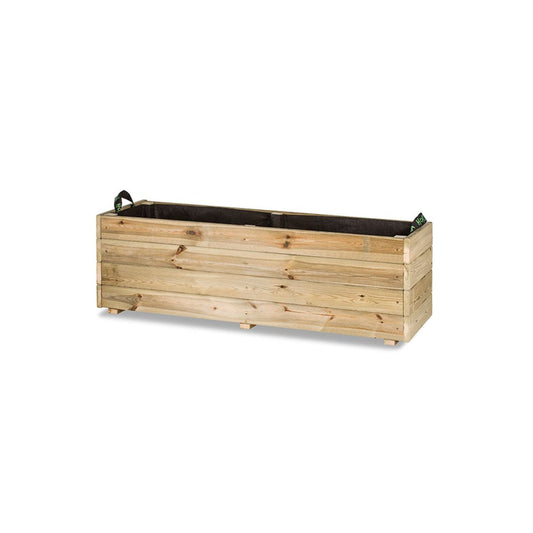 Floreira retangular Ghio 120x40x40 Hortalia