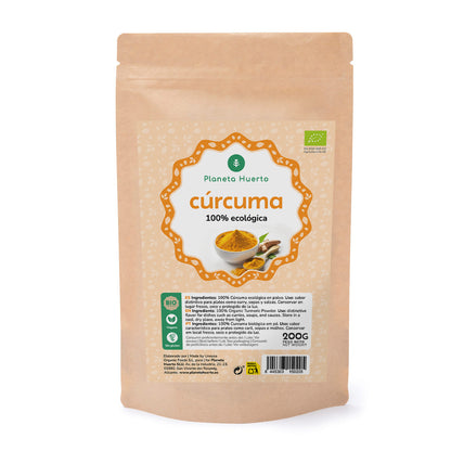 Cúrcuma em pó ECO Planeta Huerto 200g