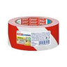 Fita adesiva temporária de marcação PP, vermelha/branca