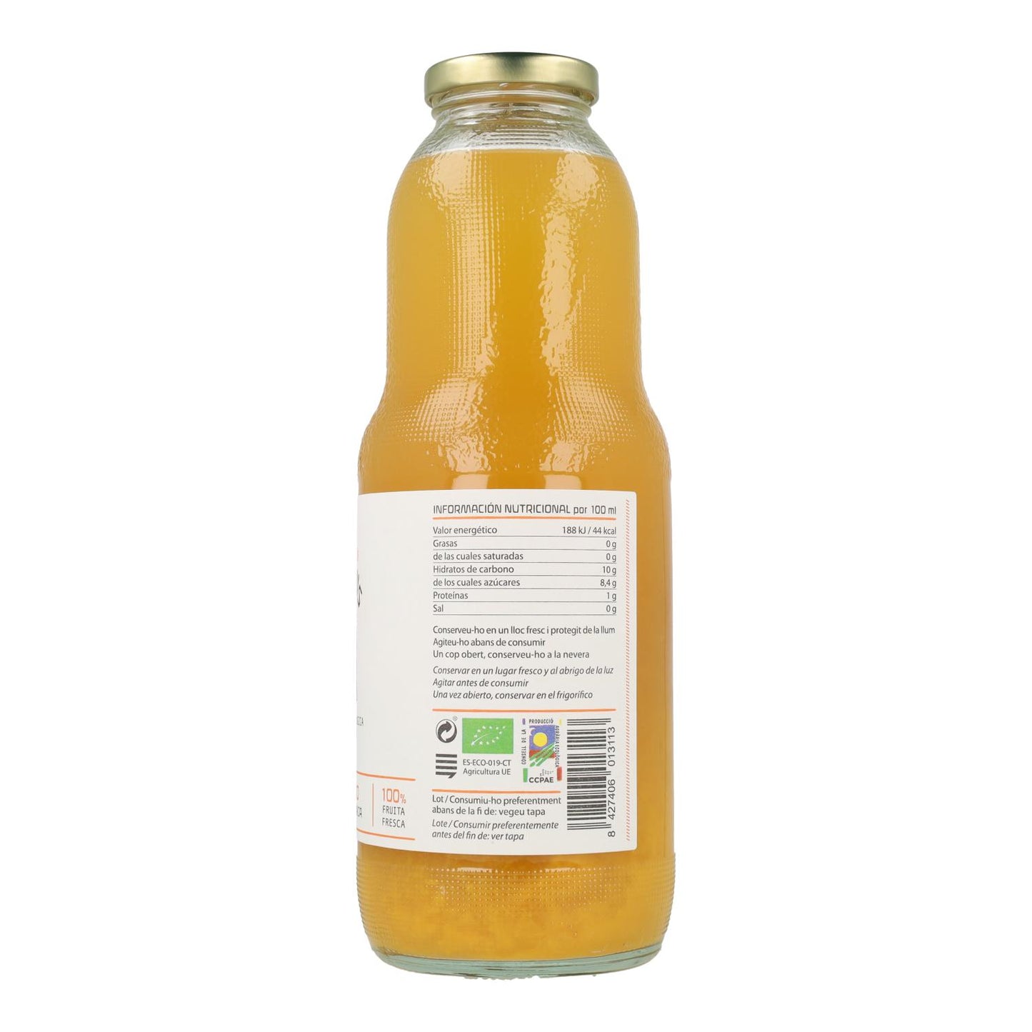 Sumo de Laranja Biológico Cal Valls 200 ml