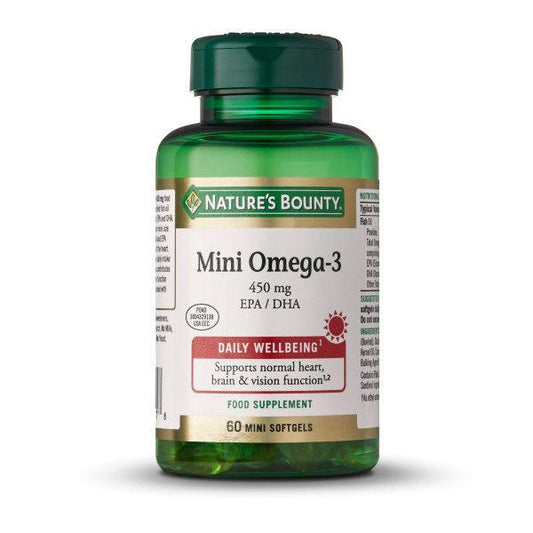 Mini Ómega-3 60 mini cápsulas Nature's Bounty