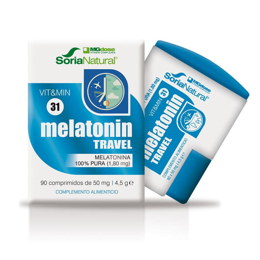 Melatonina Travel Vit&amp;MIn 31 Soria natural 90 comp