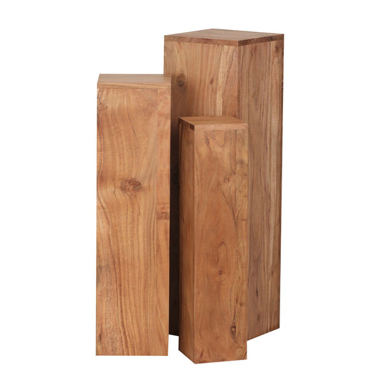 Juego De 3 Mesas De Madera_0