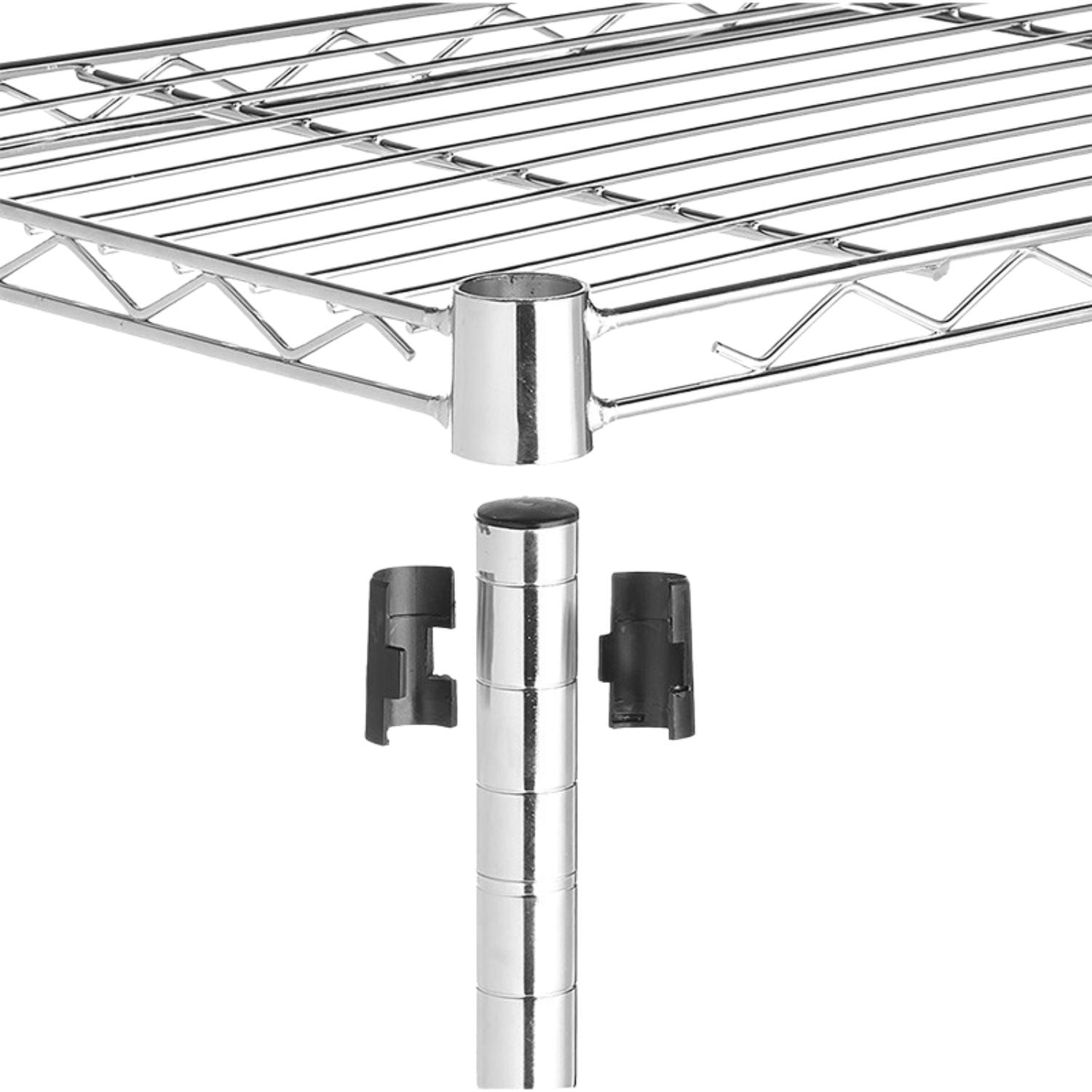 Estantería Metálica Con 4 Baldas Ajustables 137x91.4x35.5cm 320kg 7house_3