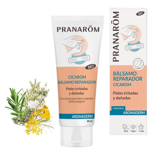 BIO (ECO) Pranarom bálsamo reparador de cicarom 40 ml