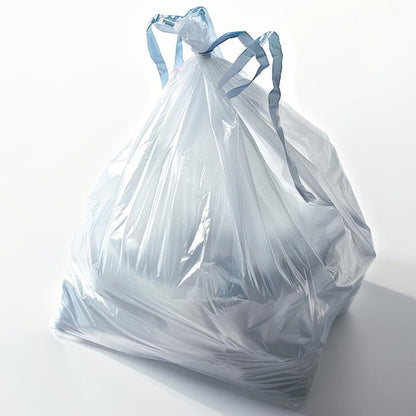 80% Reciclado 3 Rollos De 15 Bolsas De Basura 10l Con Autocierre_4