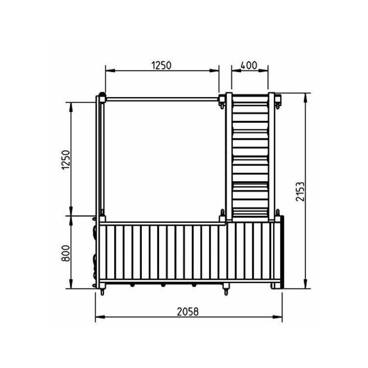 Parque Infantil Masgames Crossfit Xl Barra De Bombero._4