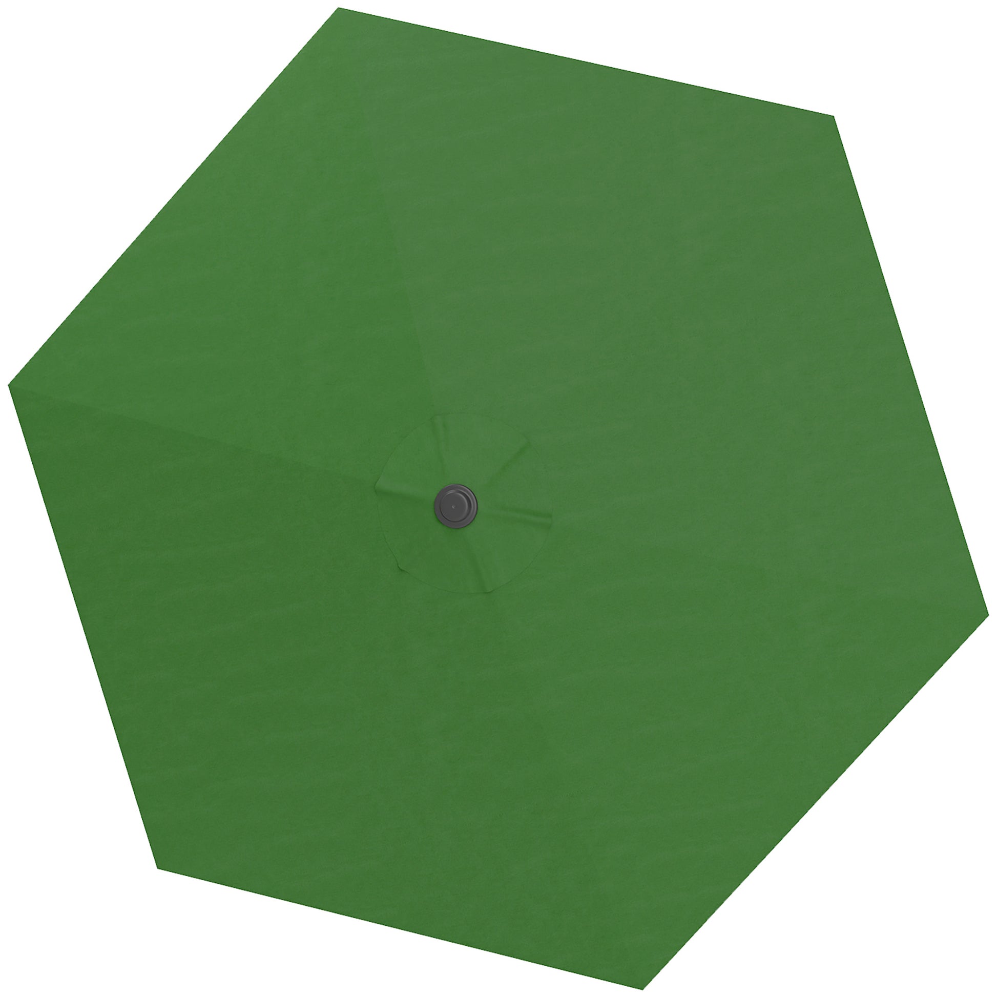Outsunny Toldo De Recambio De Sombrilla De 3 M Con Ventilación Superior Verde_0