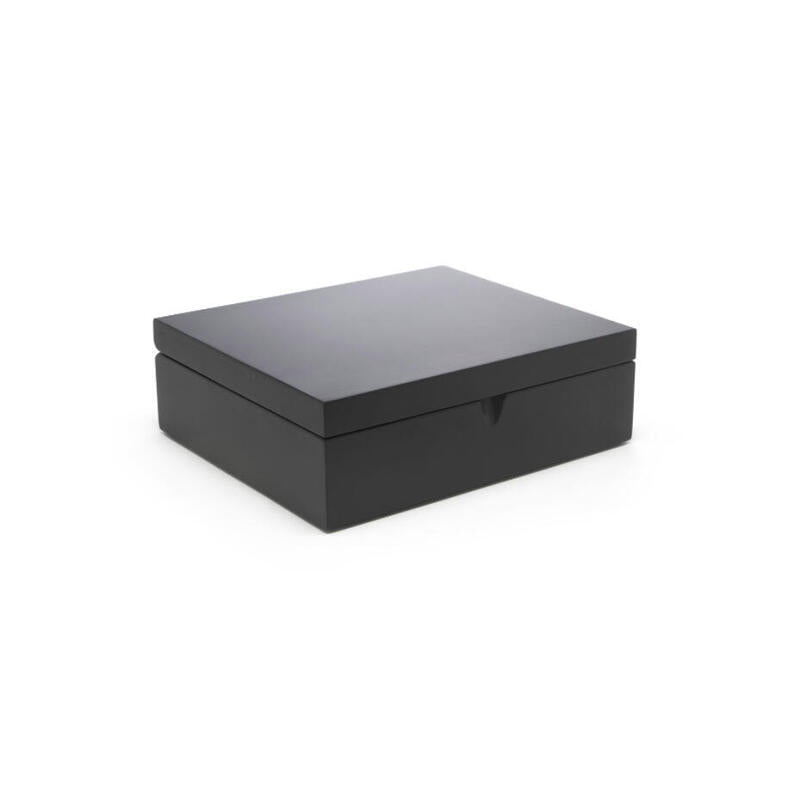 Teabox Bredemeijer Teebeutelbox Mit 6 Fächern, Schwarz 184006_0