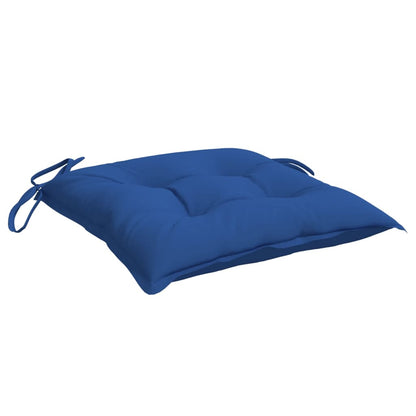 Vidaxl Cojines De Silla De Jardín 6 Uds Tela Oxford Azul 40x40x7 Cm_3