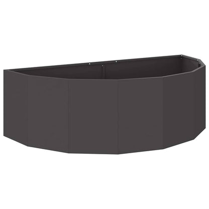 Jardinera Negro 120 X 60 X 35 Cm Acero_0