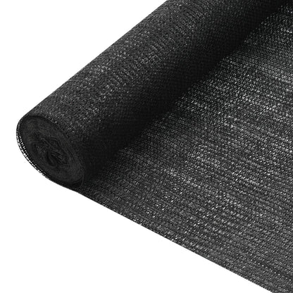 Vidaxl Red De Privacidad Hdpe Negro 1x50 M 75 G/m²_0