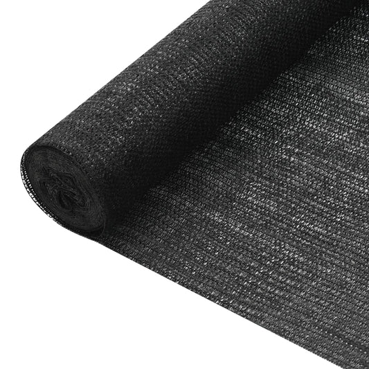 Vidaxl Red De Privacidad Hdpe Negro 1x50 M 75 G/m²_0