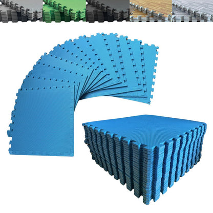 Jowy Tatami Puzzle 1cm 60x60cm – Pack 4 Uds (t60-4) Azul_0